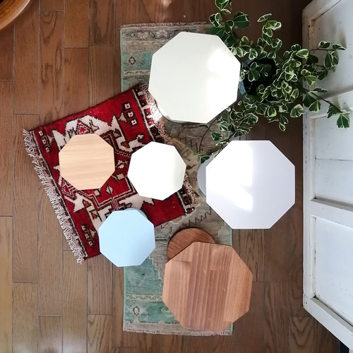 高さ20センチ】木製飾り台 スツール 「Stool No.1」(TOLL 200タイプ