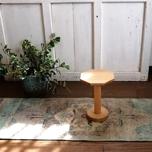 高さ20センチ】木製飾り台 スツール 「Stool No.1」(TOLL 200