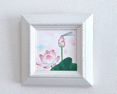 Creema限定 日本画/原画《蓮》 絵画 Blancheur art 通販 Creema限定 日本画/原画《蓮》 絵画 Blancheur art 通販