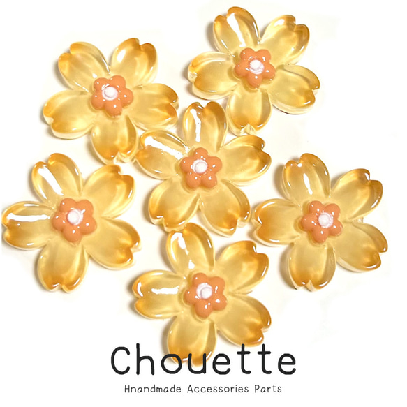 スターにこちゃん☆ベビーヘアクリップ ヘアゴム ハンドメイド商品