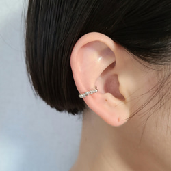 Grains Earcuff / SV925 ≪送料無料≫KY-028C 9枚目の画像