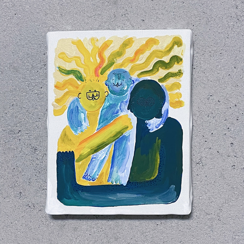 31.8×41 F6キャンバス 2-5人(匹)家族絵 絵画 the nephew 通販 31.8×41 F6キャンバス 2-5人(匹)家族絵 絵画 the nephew 通販
