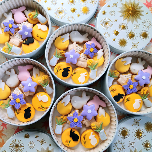 Creema限定』増量中「お月見ハンドメイド2025」お月見アイシング