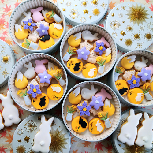 Creema限定』増量中「お月見ハンドメイド2025」お月見アイシング