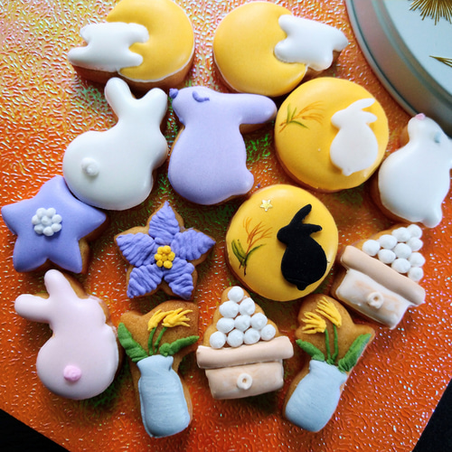 Creema限定』増量中「お月見ハンドメイド2025」お月見アイシング