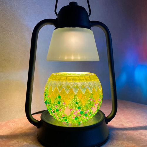 トルコランプキャンドルホルダーとアロマキャンドルウォーマーランプの