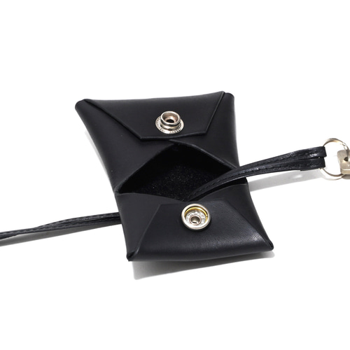 Square coin case / コインケース キーケース キーストラップ