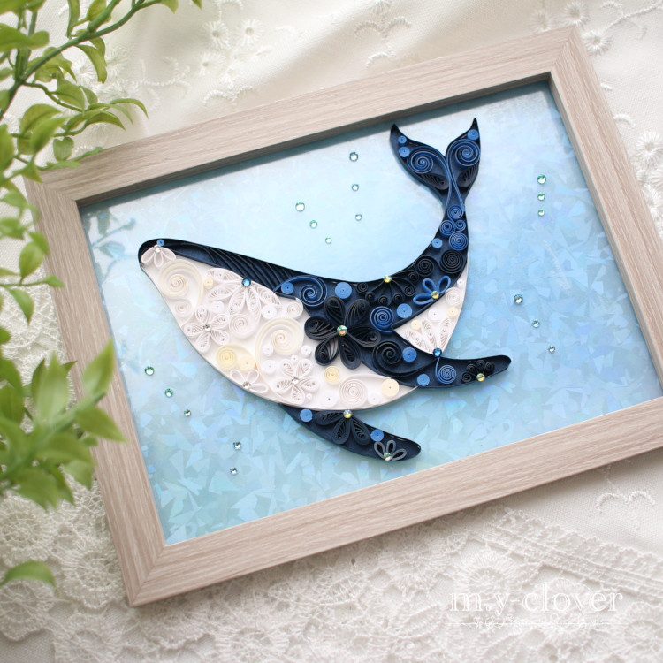 ペーパークイリング＊ワンワンデザインフレーム 4f72bc9f71b2e90fe3b86bd8ef2845