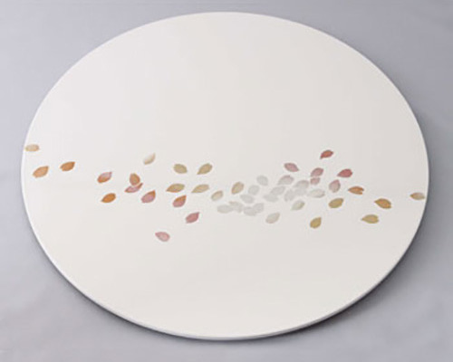 36cm 桜 折敷 (白) ランチョンマット 島安汎工芸製作所 通販 36cm 桜 折敷 (白) ランチョンマット 島安汎工芸製作所 通販