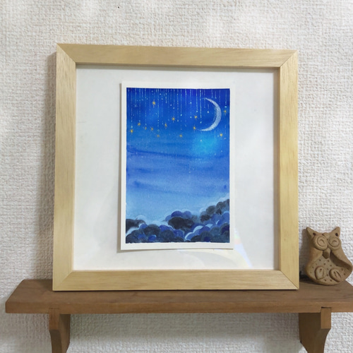 ラベンダー2 水彩画 原画 - メルカリ