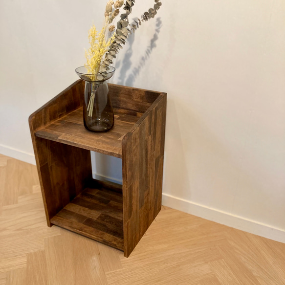 サイドテーブル ナイトテーブル アンティーク 棚 【公式通販】