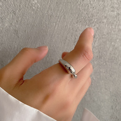 【silver925】design ring（r172） 4枚目の画像