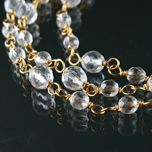 ✧SALE✧高品質 botanique 天然石 ネックレス ナチュラル 約60㎝ ✧SALE✧高品質 botanique 天然石 ネックレス ナチュラル 約60㎝