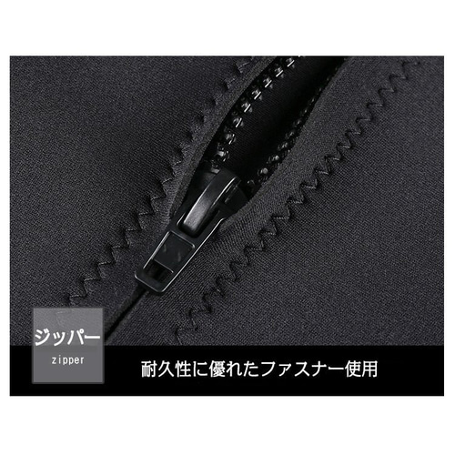3XL メンズ-ブラック 長袖タッパー ウェットスーツ メンズ レディース 2mm ネオプレン フロントジッパー シュノーケリング ボディーボード メンズ ウェットスーツ レディース 長袖タッパー ネオプレン 前