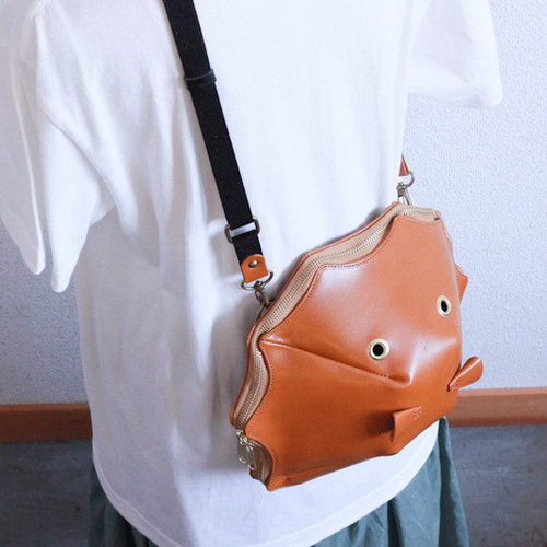 メンダコバッグ ショルダーバッグ かばんばか 通販 14427652｜Creema