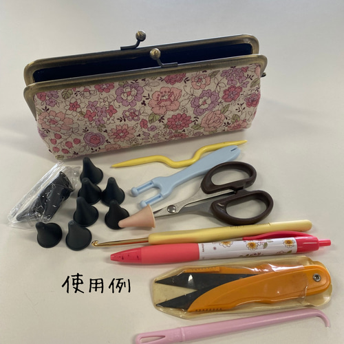 受注製作】保護ネコちゃんの飼い主さんに選ばれてます かぎ針ケース