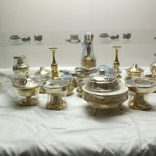 チベット仏教法器 真言宗 21点セット 密教 一面器 寺院用仏具 チベット仏教法器 真言宗 21点セット 密教 一面器 寺院用仏具