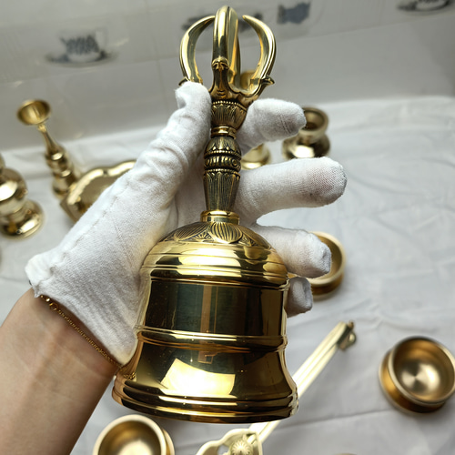 チベット仏教法器 真言宗 21点セット 密教 一面器 寺院用仏具 チベット仏教法器 真言宗 21点セット 密教 一面器 寺院用仏具