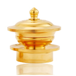 仏教法器 法輪 輪宝 密教法具 チベット 真鍮製 11cm その他置物 りおん