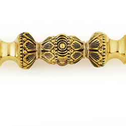 仏教法器 法輪 輪宝 密教法具 チベット 真鍮製 11cm その他置物 りおん