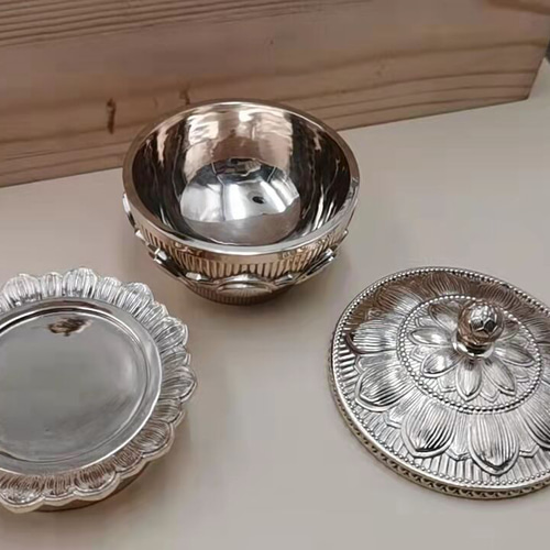 密教法器 洒水器 塗香器 2器1セット 法具 真鍮製 その他置物 密教法器 洒水器 塗香器 2器1セット 法具 真鍮製 その他置物