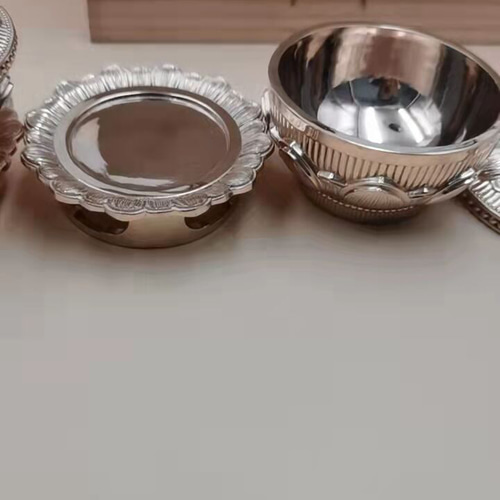 密教法器 洒水器 塗香器 2器1セット 法具 真鍮製 その他置物 密教法器 洒水器 塗香器 2器1セット 法具 真鍮製 その他置物