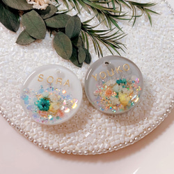 名前入れカクテルキーホルダー♡母の日♡プレゼント♡誕生日