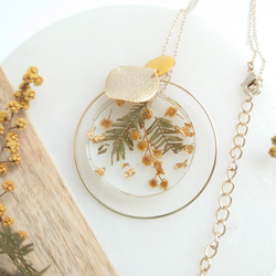 Minosa Yellow Flower Moon 含羞草【Neckless &amp; Earrings parts chan 第7張的照片