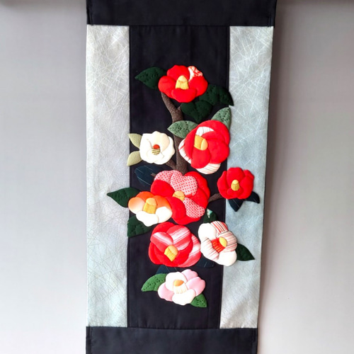 椿のタペストリー その他インテリア雑貨 和小物キット専門店 京屋 実物