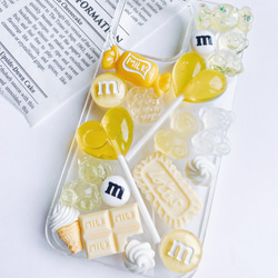 iPhone13pro専用　CANDY POP  lemonadeお菓子のiPhoneケース　フェイクスイーツ 5枚目の画像