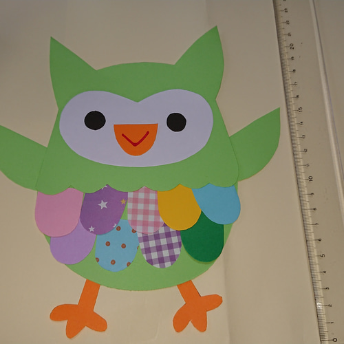 つみれ坊 ハンドメイド フクロウ 入学 入園 オーダー 54e38e60da94291dacd7c101d2575b