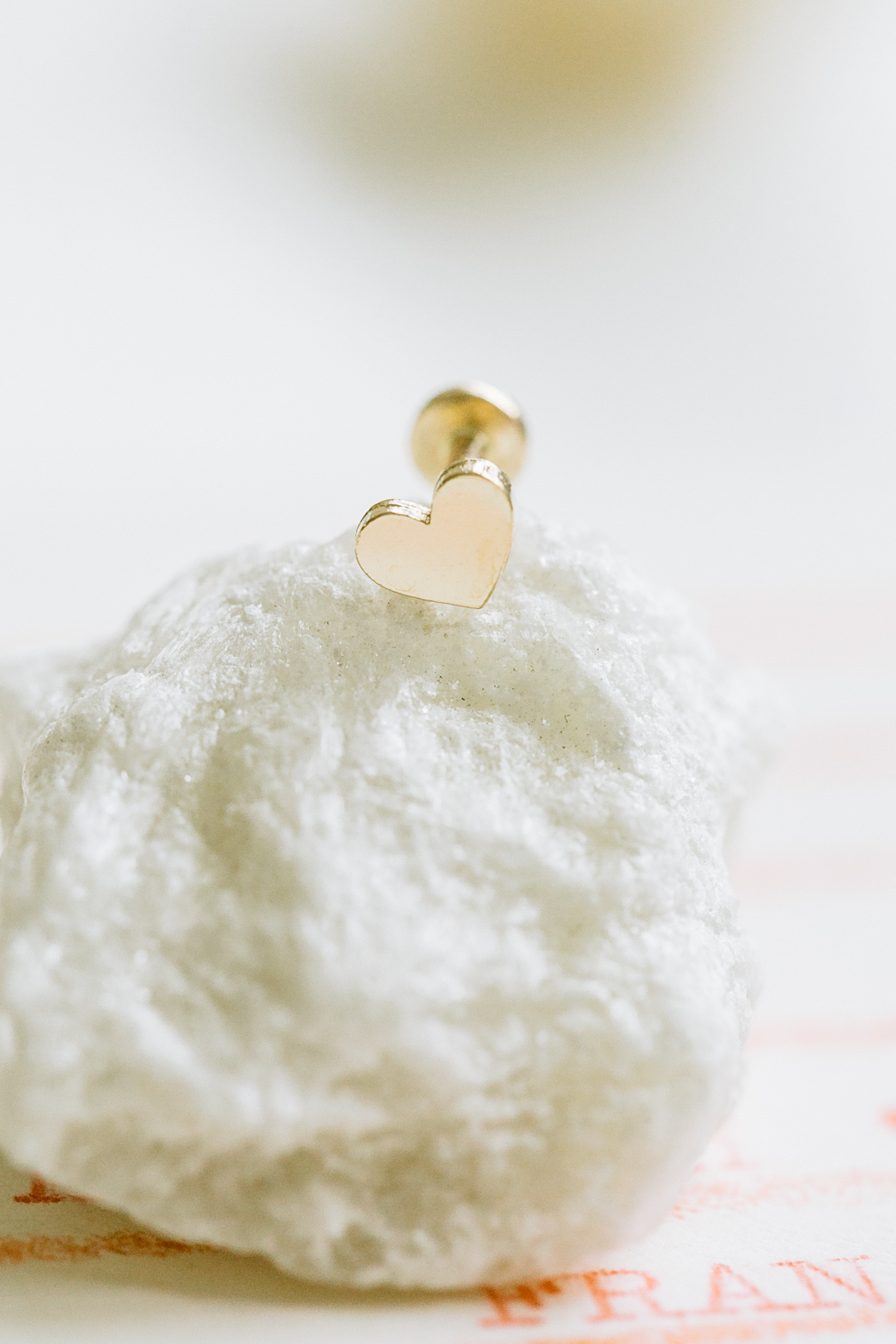 14K金 ゴールド ヘリックス 軟骨 アンチトラガス アウター インナーコンク イヤリング ピアス ラブレット