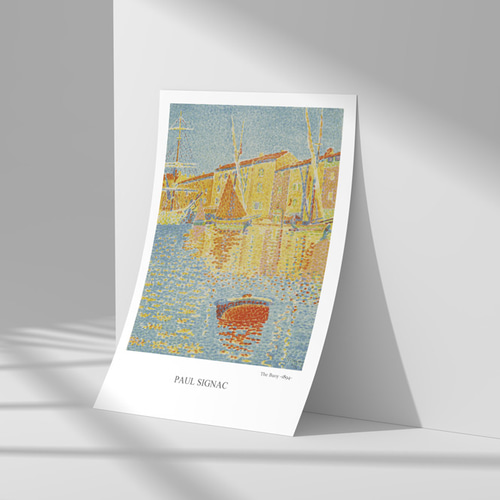 ポール・シニャック、海、風景画、サン＝トロペの港、『赤いブイ