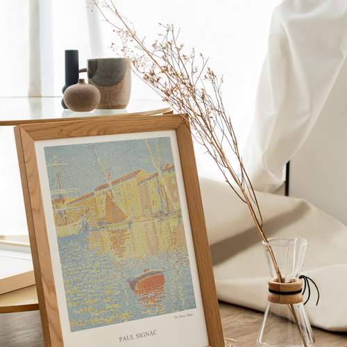 ポール・シニャック、海、風景画、サン＝トロペの港、『赤いブイ