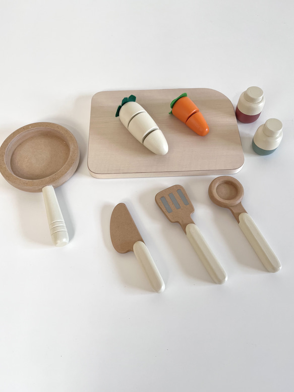 卓上　おままごとキッチン　[受注生産] 予めご了承ください