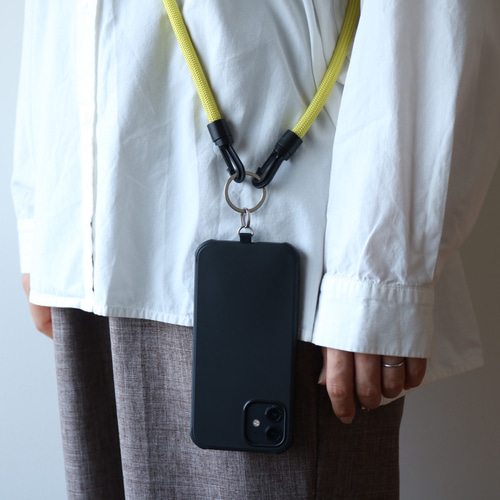 descendant スマホケース ロープストラップ 全機種対応 スマホショルダー スマホストラップ ロープ