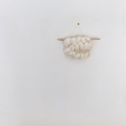 ウィービングタペストリー　ホワイトポコ 6枚目の画像