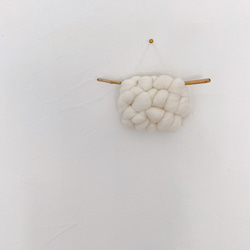 ウィービングタペストリー　ホワイトメリノb 3枚目の画像