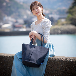 marche ブルー イージーケアな涼感素材】シアサッカーオープンカラーシャツ