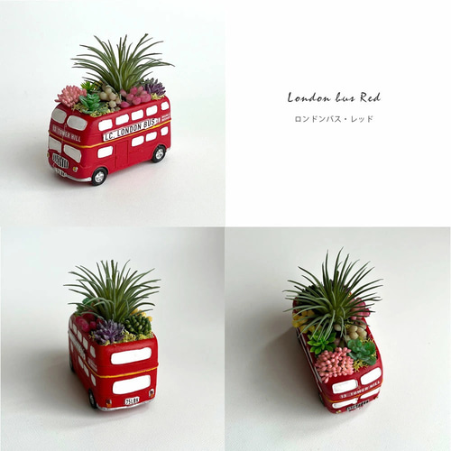 多肉 寄せ植え★flower bus-フラワーバス 水色★ 多肉 寄せ植え☆flower bus-フラワーバス 水色☆ 【公式通販】