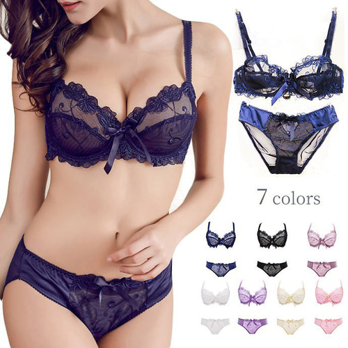 新品未使用　パープル　レースブラ　下着セット　セクシー　ランジェリー　人気 レース セクシーランジェリー レディースインナーセット | 通販