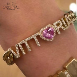 名入れ✨シンプル ぶら下がり イニシャル カスタムピアス ネームピアス