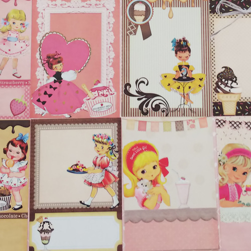 おすそ分けファイル バラメモ 紙もの詰め合わせ 作家 レトロアニマル