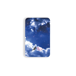 雲の上の宝石と猫　モバイルバッテリー 1枚目の画像