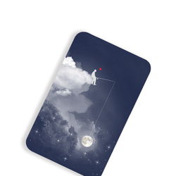 月をかける少年　モバイルバッテリー 3枚目の画像