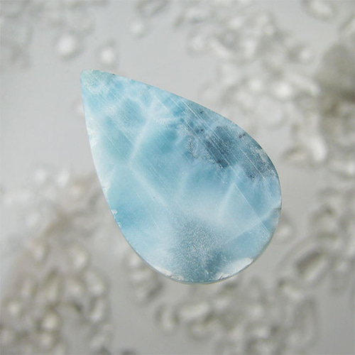 ラリマールース 【送料込】 LMR413 模様は最高 larimar 直輸入 天然石