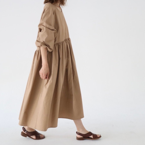 美品♪キャロルパリ Caroll Paris ピンタック リネン100ワンピース キャロル ワンピース(半袖)【Atelier BOZ】 – Epetice