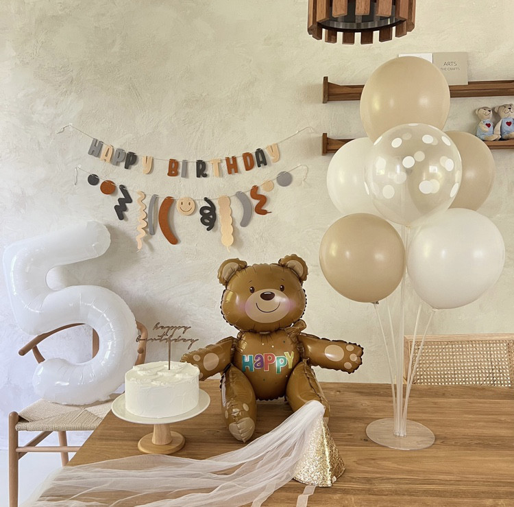 風船 15個 セット 記念日 飾り シック 誕生日 ブラウン レトロ - 通販