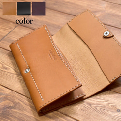 薄型軽量！クラウンメロンなL字ファスナー長財布（牛革製） 長財布