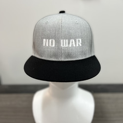 ウクライナキャップ　NO WAR 1枚目の画像